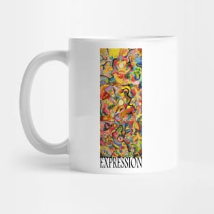 Expression Abstract Art Mug